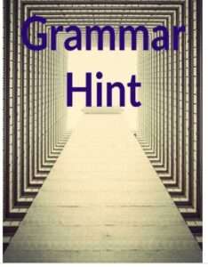 grammar hint